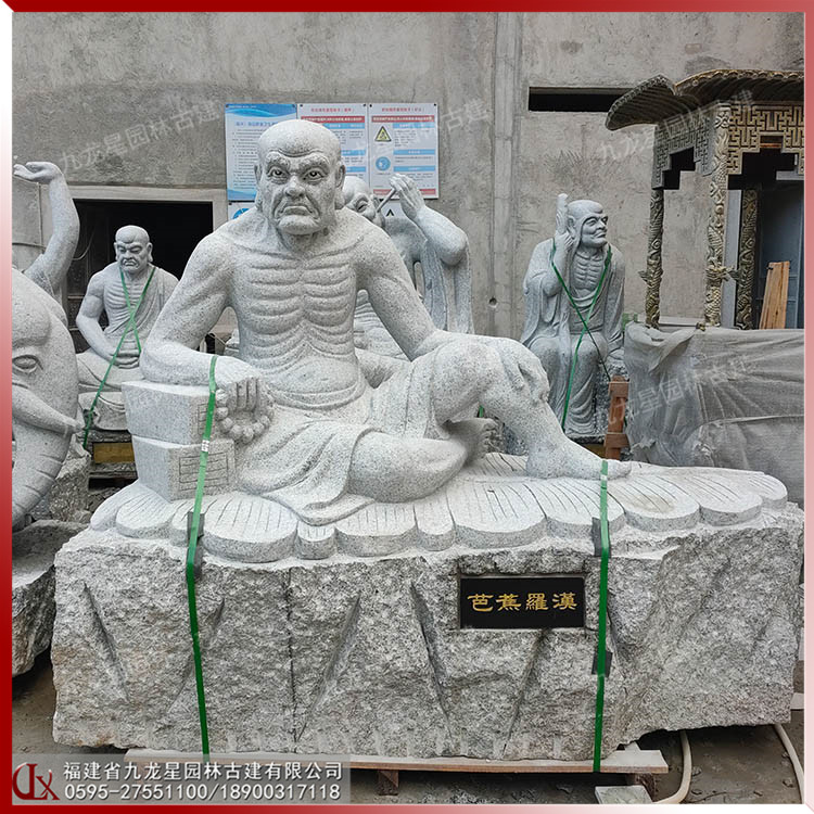 石雕十八羅漢圖片