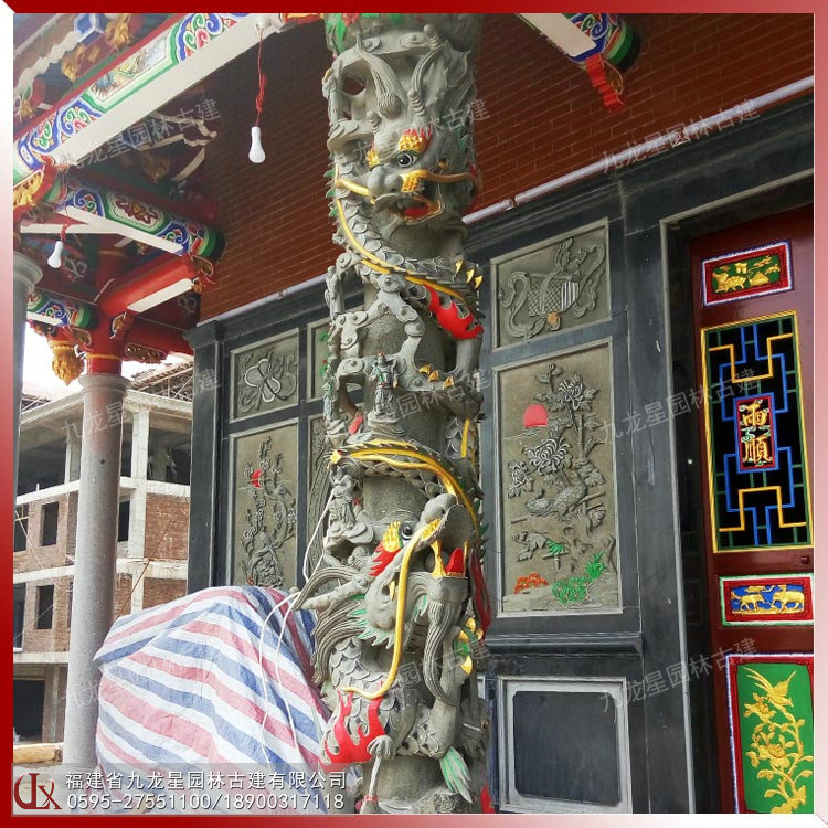 1615262357639530.jpg 石雕盤龍柱圖片