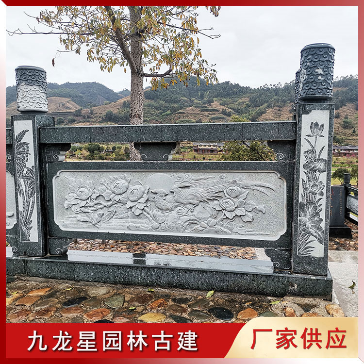 花鳥(niǎo)浮雕石雕欄桿圖片jpg
